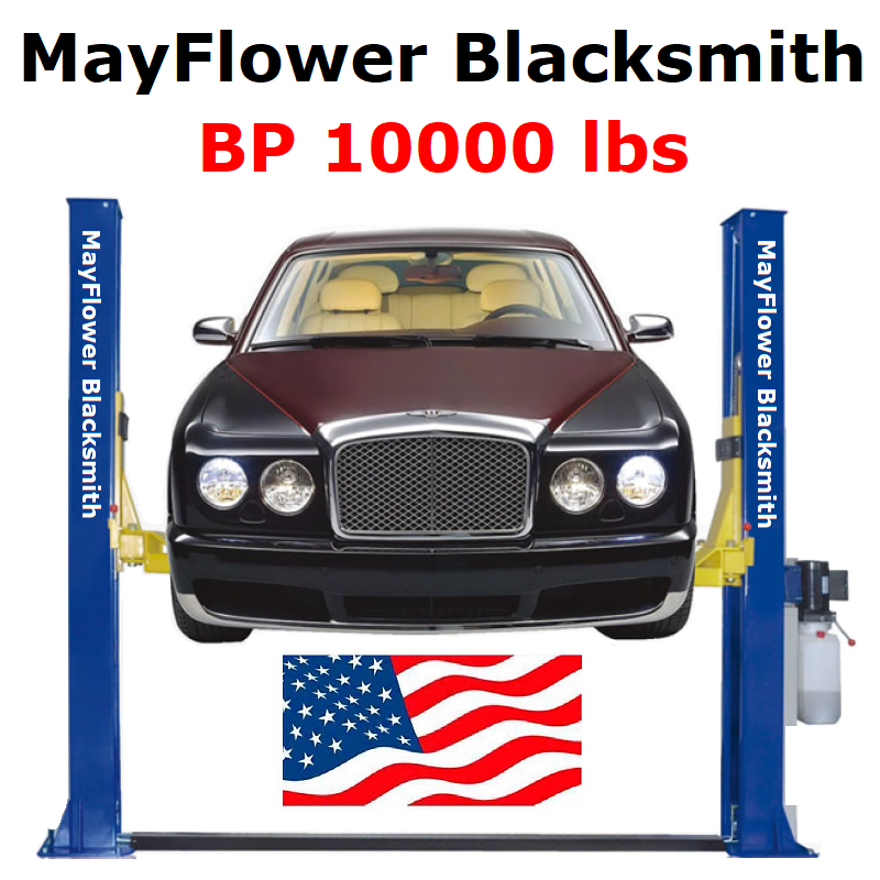 Mayflower Tools Blacksmith Heavy Duty Base Plate Two Post Lift Car lift Max Lift Height 71&quot; BP10000 New