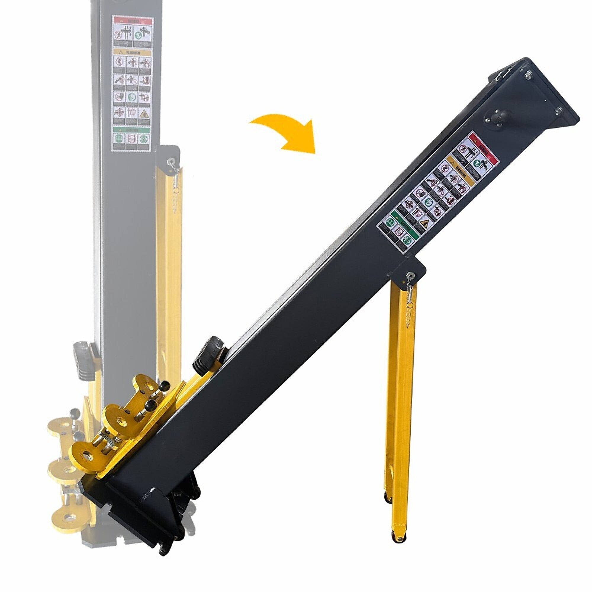 Katool KT-PMRL200 Portable 2 Post Vehicle Lift 8,000lb