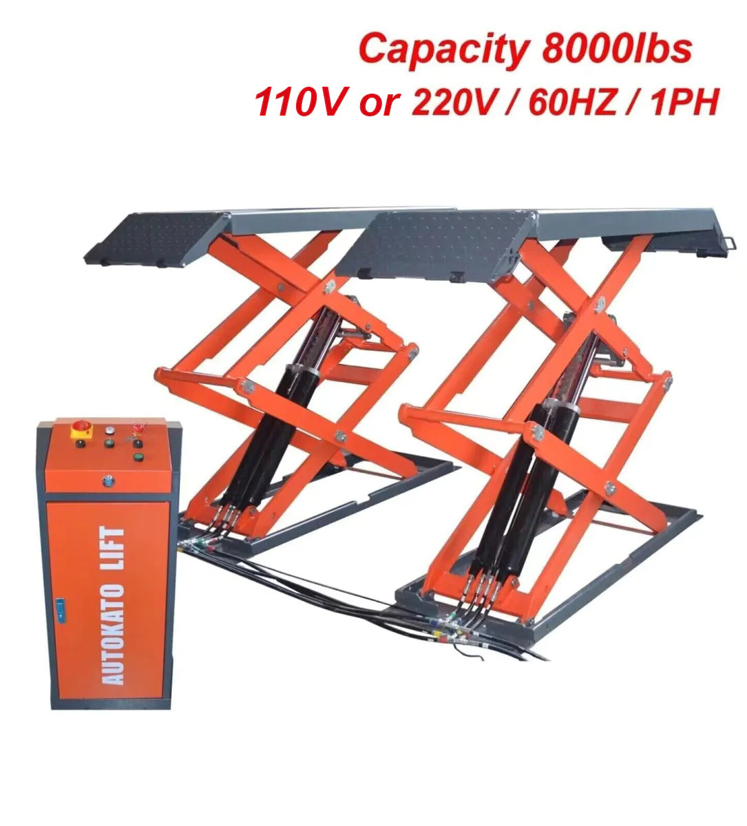 Katool KT-X95 Full-Rise Scissor Lift 8000lb