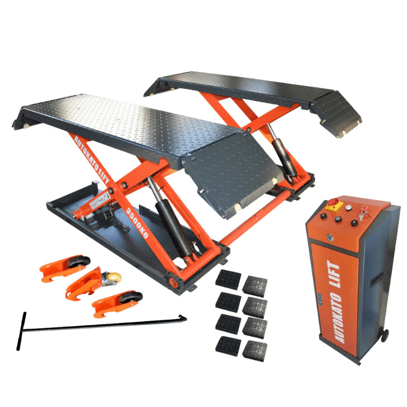 Katool KT-X85 Electric Lock Release Scissor Lift 8000lb