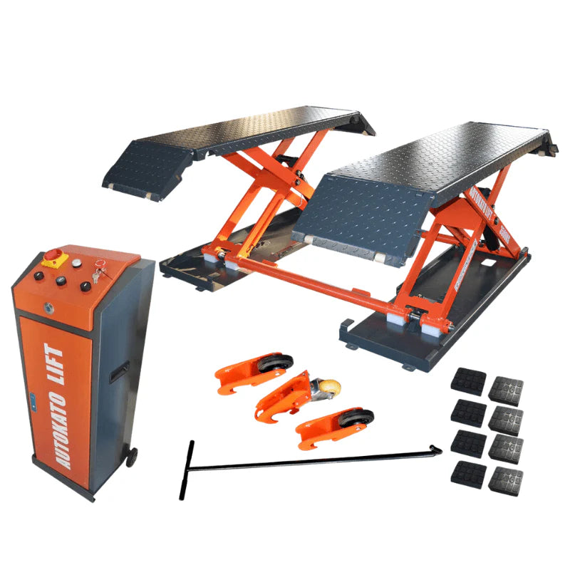 Katool KT-X85 Electric Lock Release Scissor Lift 8000lb