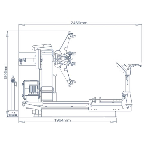 Katool KT-T260 Heavy Duty Truck Tire Changer